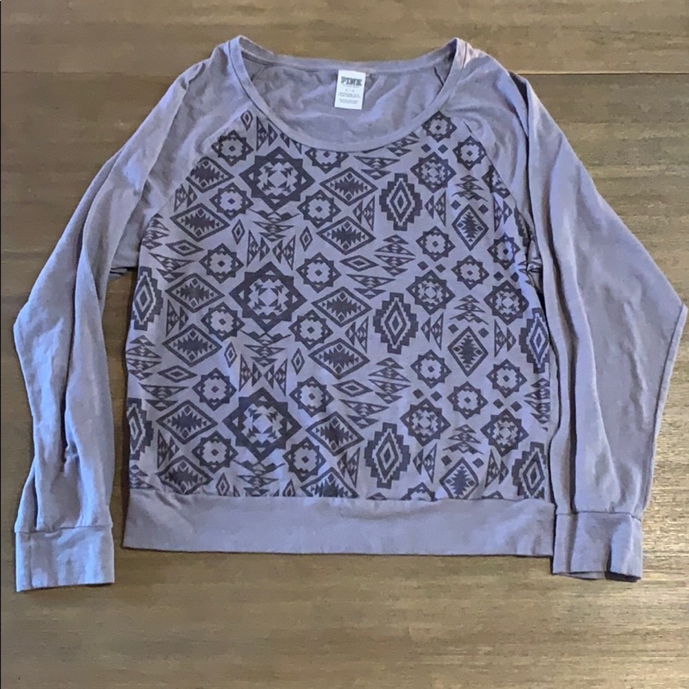 PINK Tribal Print Long Sleeve
